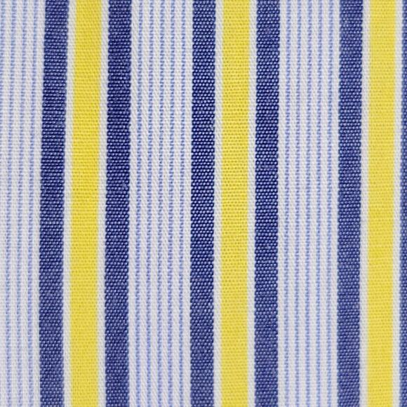 Polo Ralph Lauren Shirt Oxford Men's Large 16 Yellow Stripe Button Down Yarmouth - Picture 5 of 9